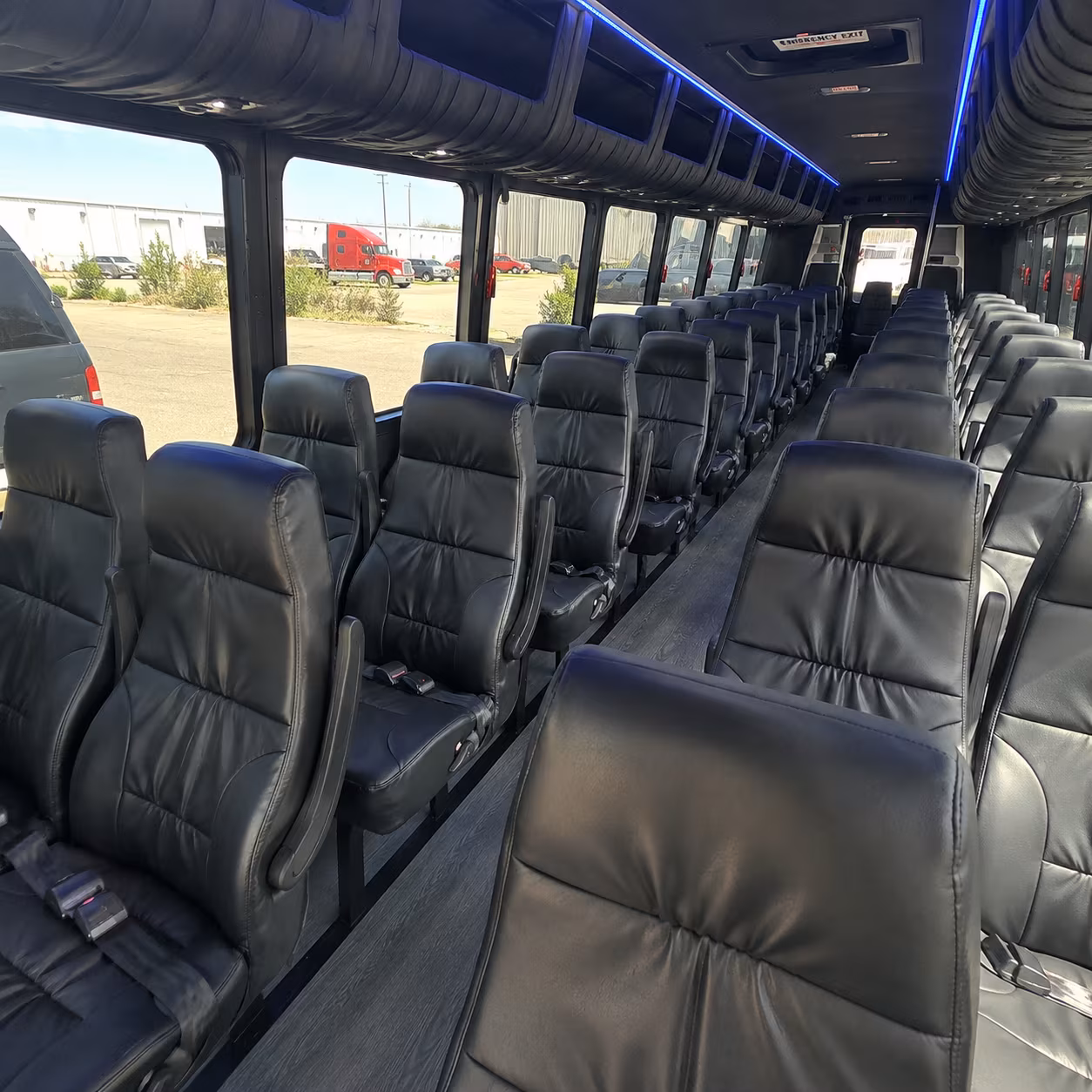 minneapolis 25 passenger minibus inside