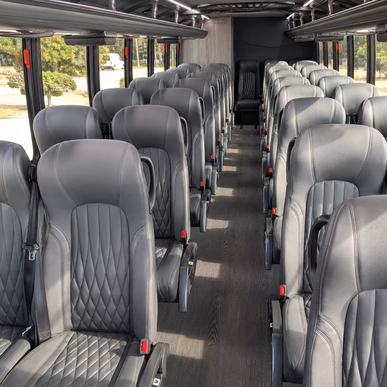 minneapolis 25 passenger minibus interior