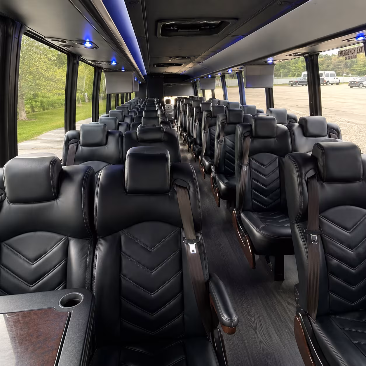 minneapolis 28 passenger minibus inside