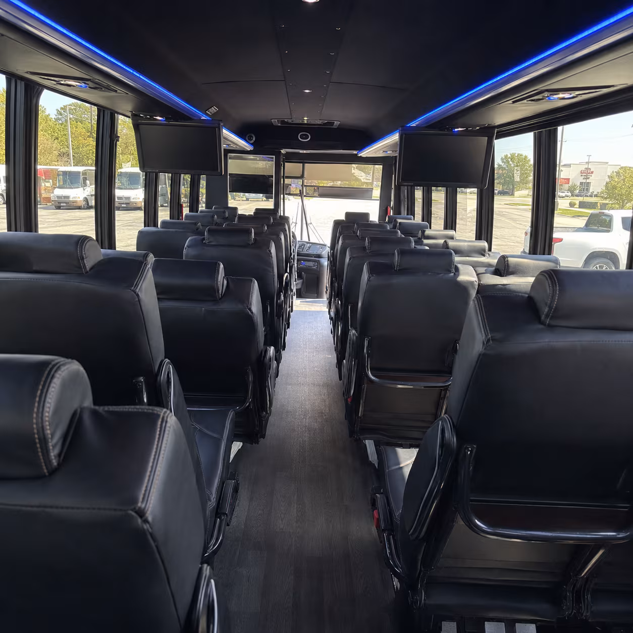 minneapolis 30 passenger minibus interior