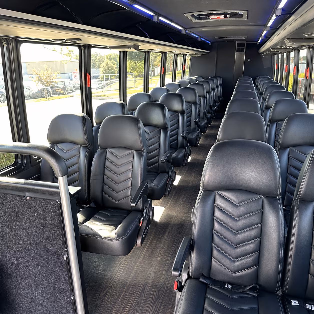 minneapolis 35 passenger minibus inside