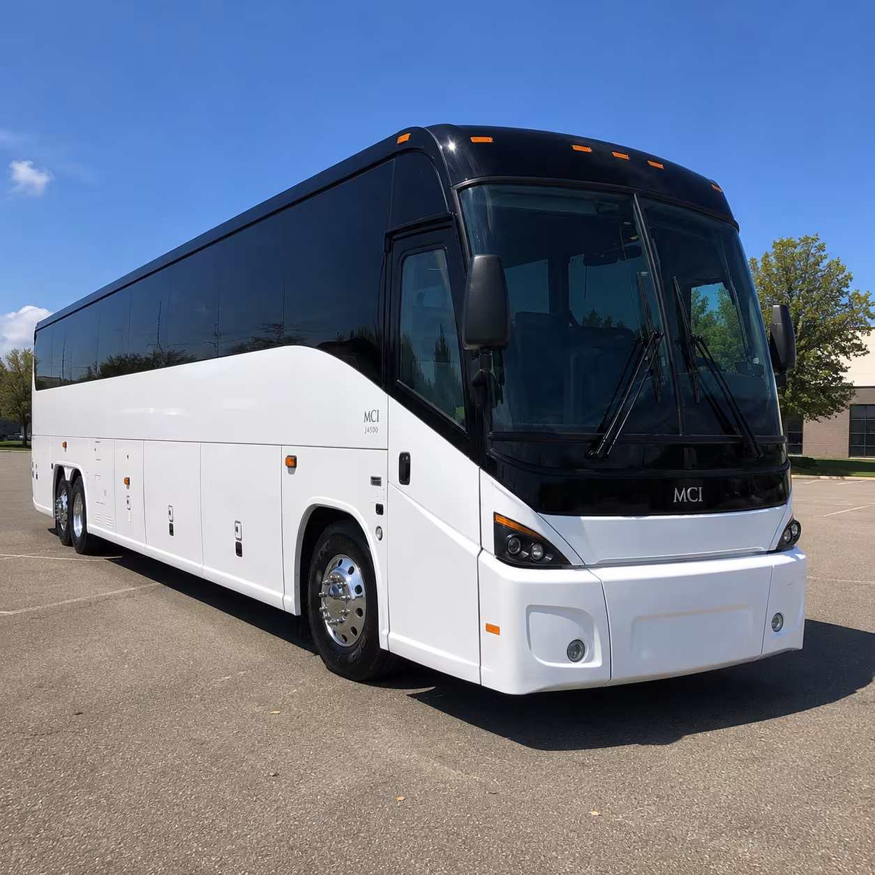 minneapolis 45 passenger charter bus