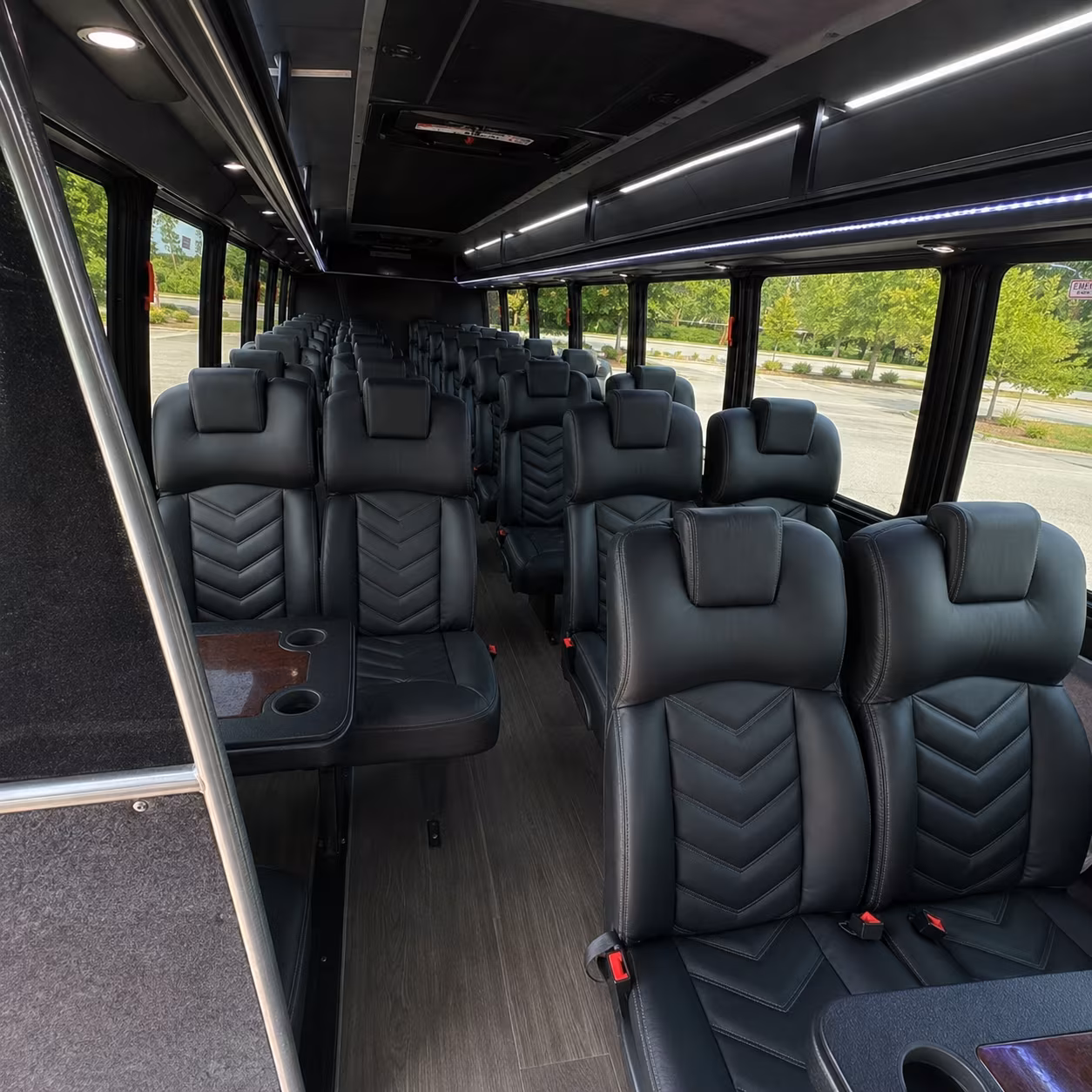 minneapolis corporate transportation onboard seating