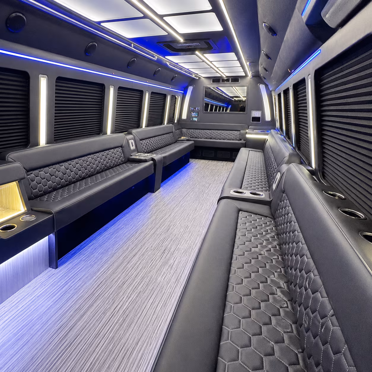 minneapolis party bus interior