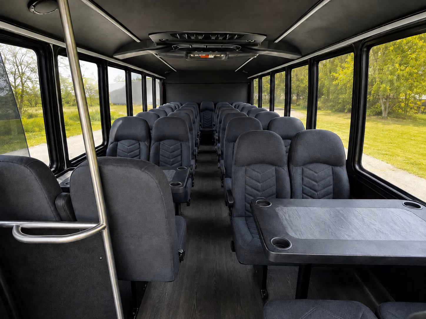minneapolis religious group transportation onboard seating