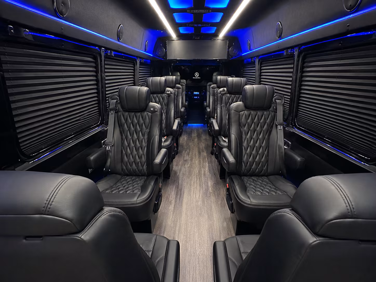 minneapolis sprinter van with driver interior