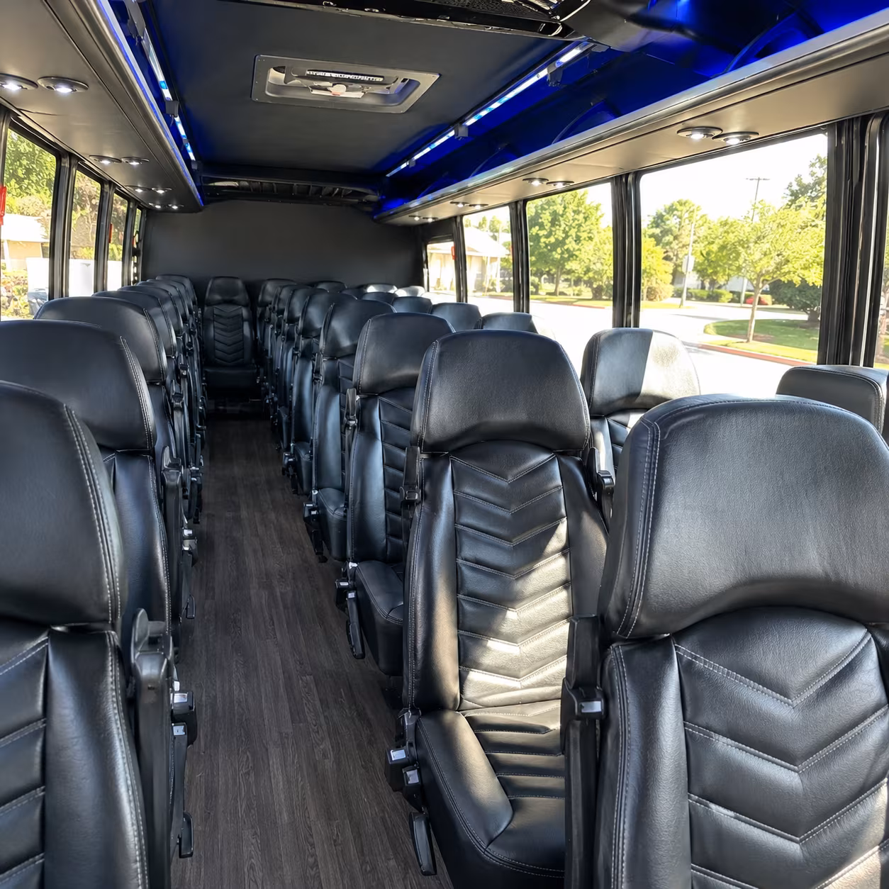 minneapolis wedding transportation onboard seating